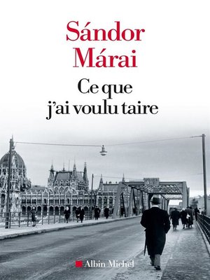 cover image of Ce que j'ai voulu taire